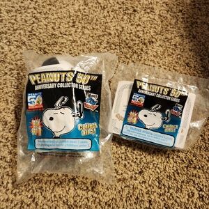 Peanuts 50th Anniversary Collector Series Toy Wendys